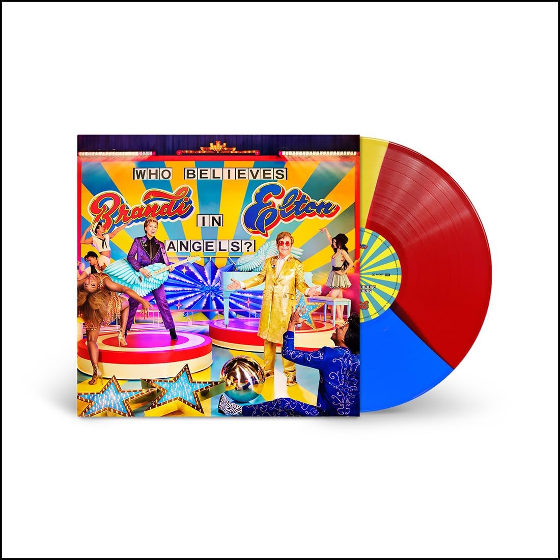 Elton John And Brandi Carlile -  Who Believes In Angels? - LP