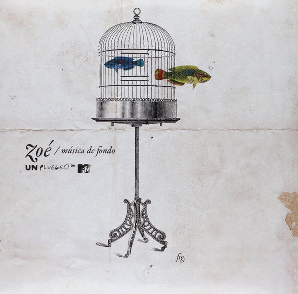 Zoé  – Música De Fondo (Unplugged On MTV) - LP