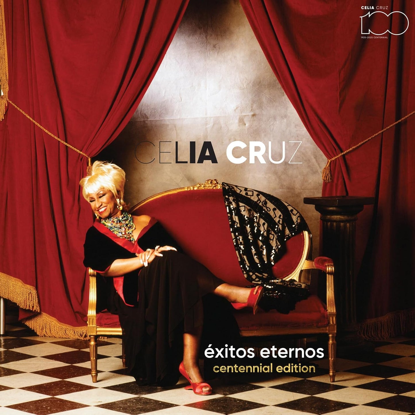 Celia Cruz – Exitos Eternos Centennial Edition  - LP