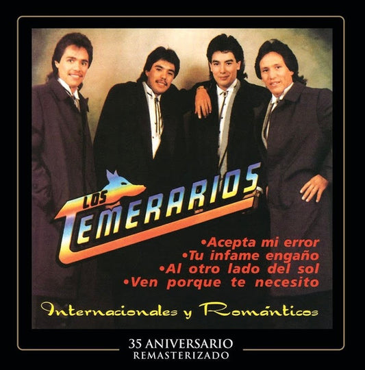 Los Temerarios  – Internacionales Y Románticos (Remasterizado 35 Aniversario) LP