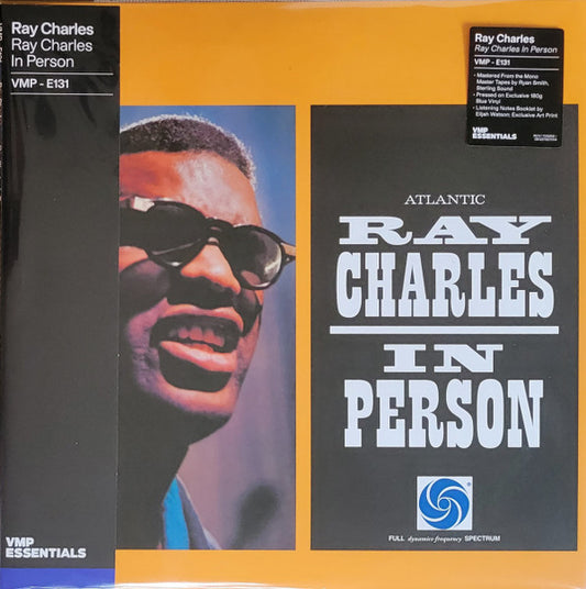 Ray Charles – Ray Charles In Person Vinyl Me Please - LP Azul