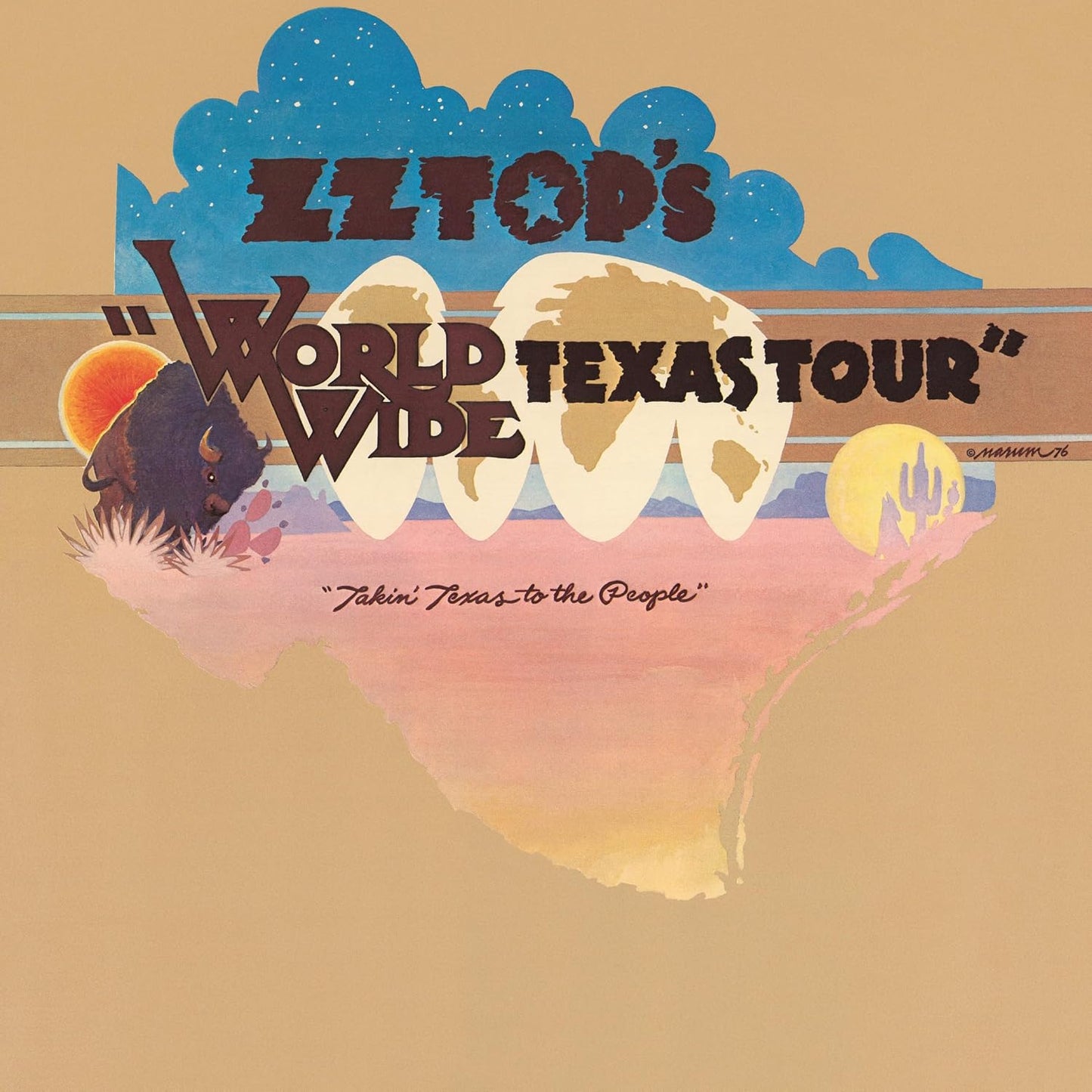 ZZ Top - World Wide Texas Tour - LP