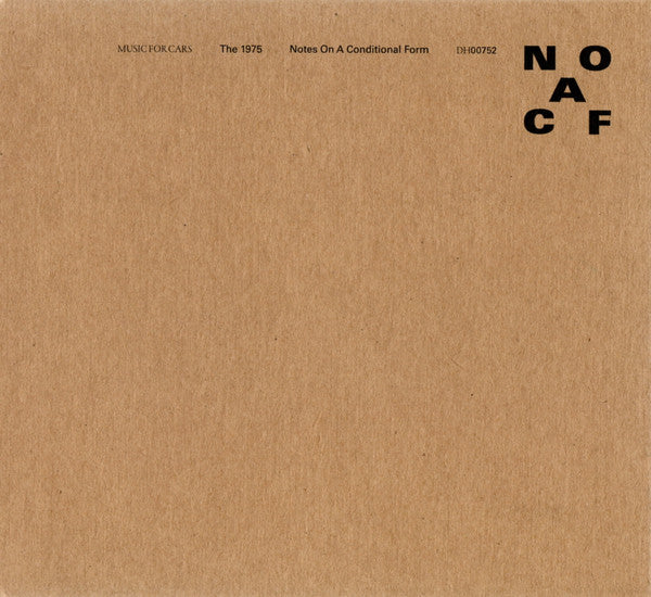 The 1975 – Notes On A Conditional Form - CD