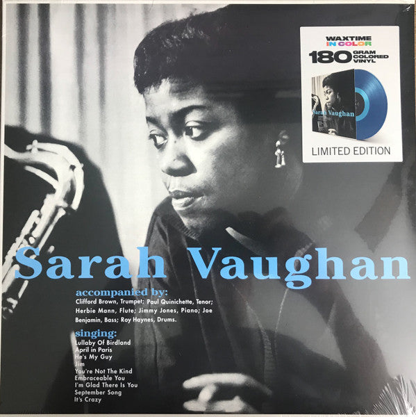 Sarah Vaughan – Sarah Vaughan - LP Azul