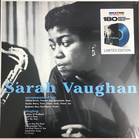 Sarah Vaughan – Sarah Vaughan - LP Azul
