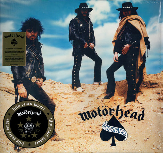 Motörhead – Ace Of Spades - LP Azul/Blanco