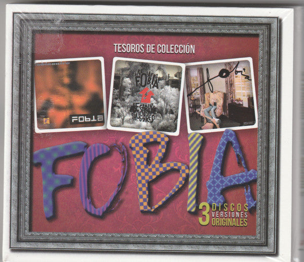 Fobia – Tesoros De Colección - CD Triple