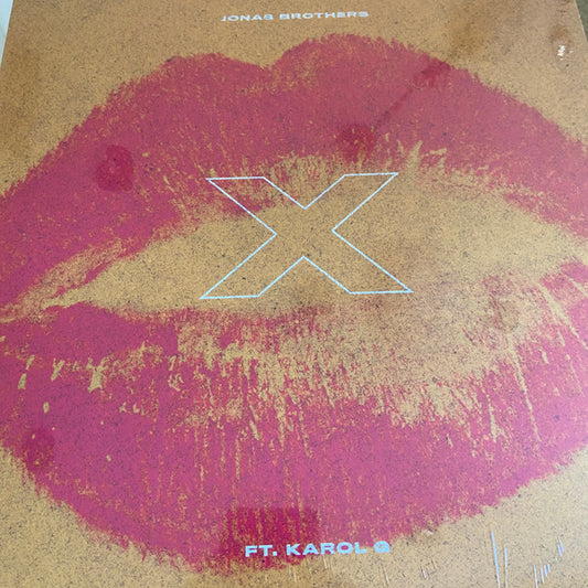 Jonas Brothers Ft. Karol G – X - LP Rojo