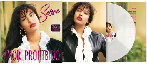 Selena - Amor Prohibido - LP Blanco