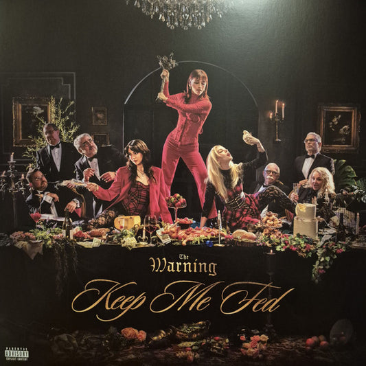 The Warning – Keep Me Fed LP+ Poster Firmado
