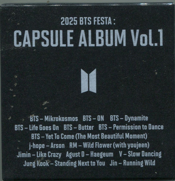 BTS  – 2025 BTS Festa: Capsule Album Vol. 1 - CD Capsula