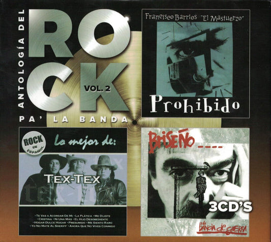 Tex Tex - Guillermo Briseño - El Mastuerzo – Antología Del Rock Vol. 2 - CD