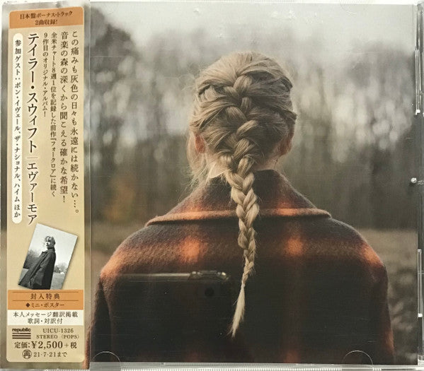 Taylor Swift – Evermore Japones - CD