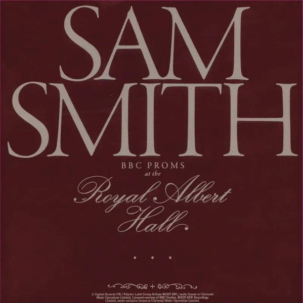 Sam Smith  – BBC Proms At The Royal Albert Hall RSD 2025 - LP