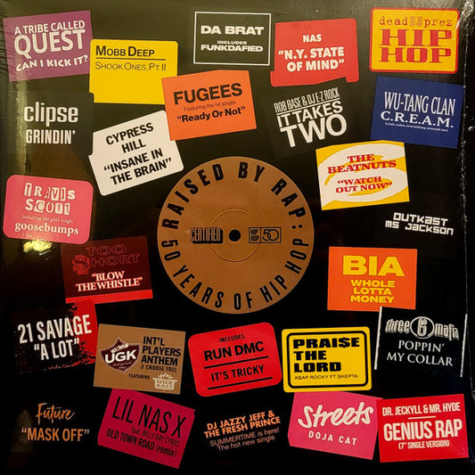 Various – Raised By Rap: 50 Years Of Hip Hop - LP