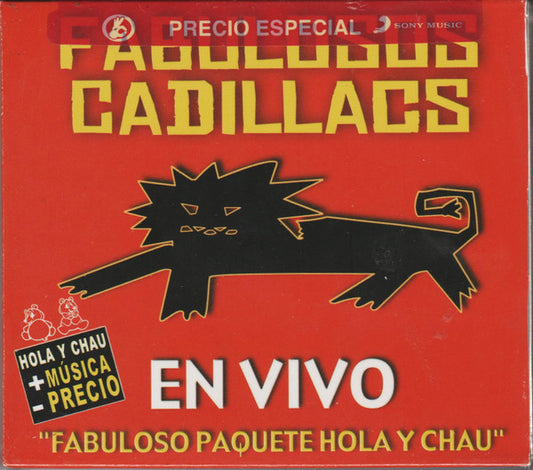 Fabulosos Cadillacs – En Vivo (Fabuloso Paquete Hola Y Chau) - CD