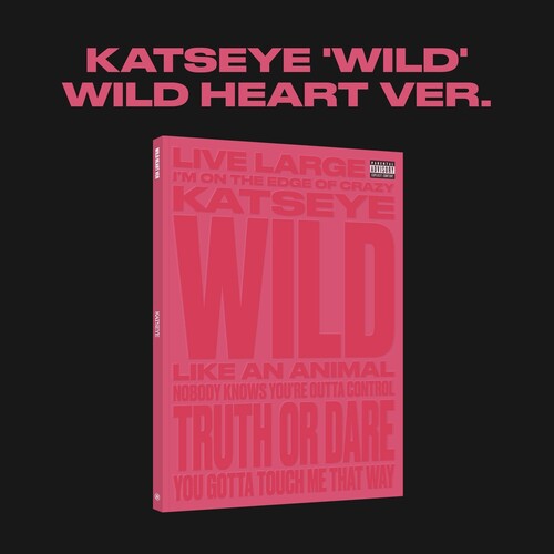 Katseye - Wild Heart Version - CD  Stickers, Keychain / Keyring, Photo Book, Photo / Photo Card