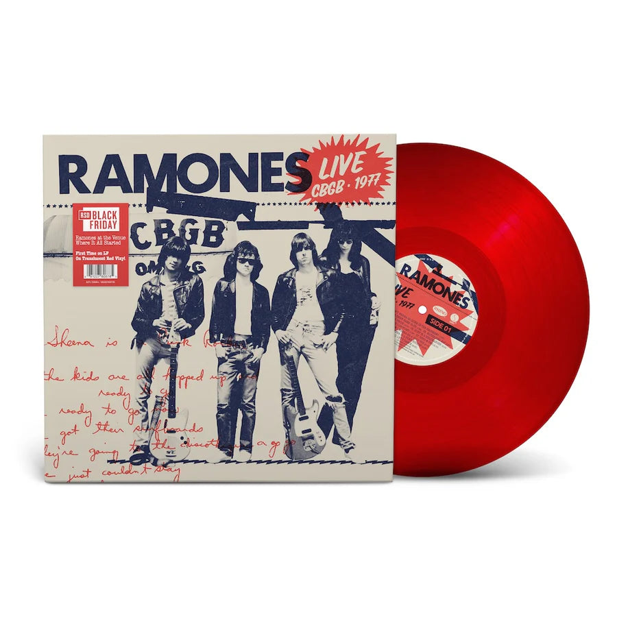 Ramones - Live CBGB 1977 RSD Black Friday 2025 - LP