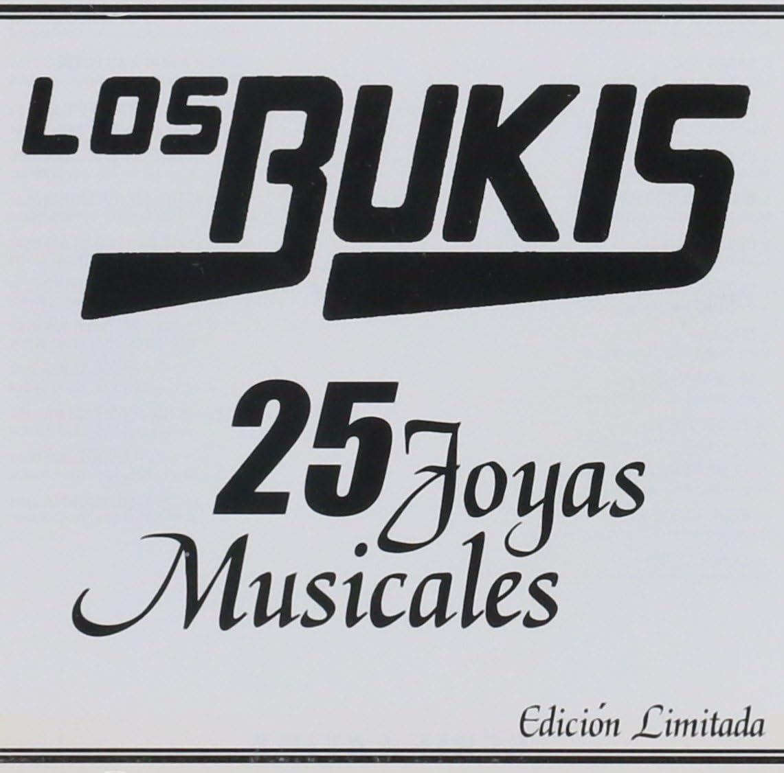 Los Bukis - 25 Joyas Musicales - CD
