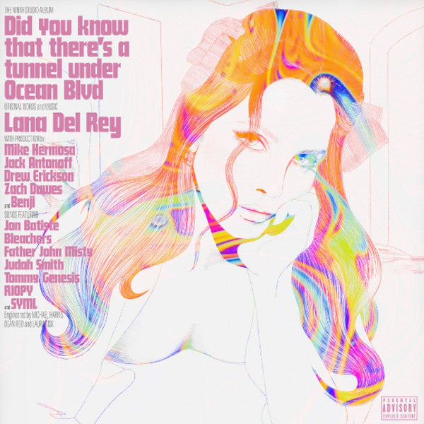 Lana Del Rey – Did You Know That There’s A Tunnel Under Ocean Blvd LP