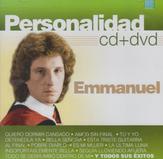 Emmanuel – Personalidad Emmanuel - CD+DVD