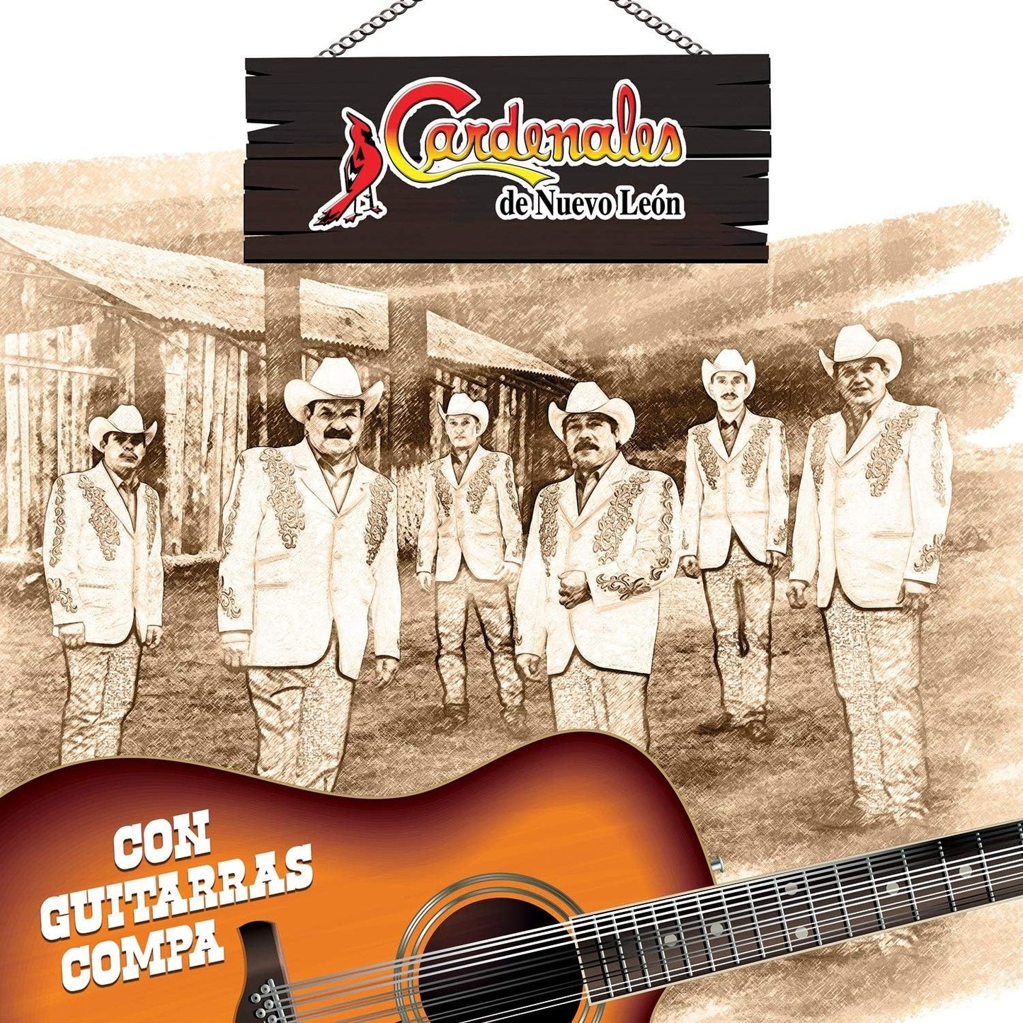 Cardenales de Nuevo Leon - Con Guitarras Compa CD