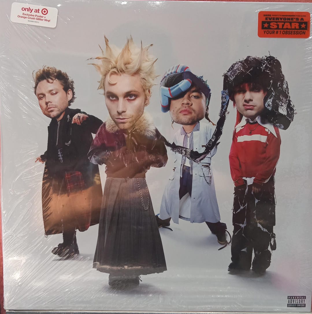 5 Seconds Of Summer - Everyones a Star - LP Orange Crush Glitter