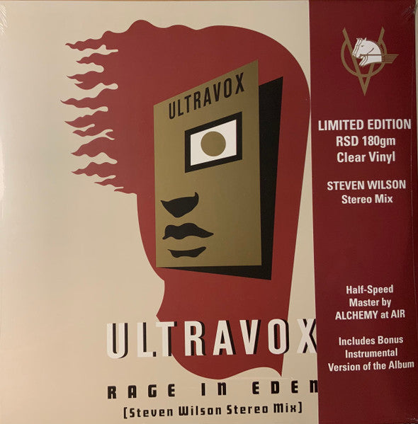 Ultravox – Rage In Eden [Steven Wilson Stereo Mix] RSD 2022 - LP Transparente