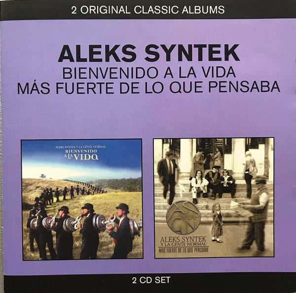 Aleks Syntek – Bienvenido A La Vida / Más Fuerte De Lo Que Pensaba CD