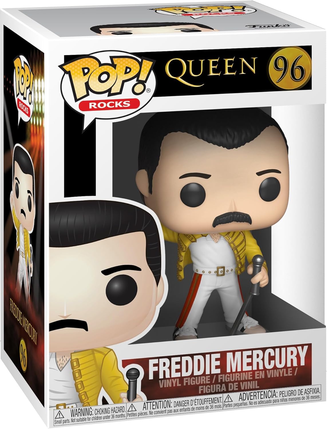 FUNKO POP! Rocks: Queen - Freddie Mercury, Wembley 1986 /96