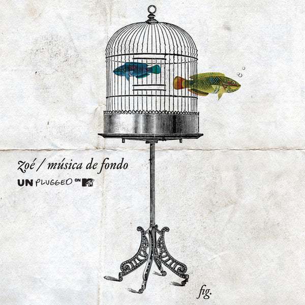 Zoé  – Música De Fondo (Unplugged On MTV) - CD