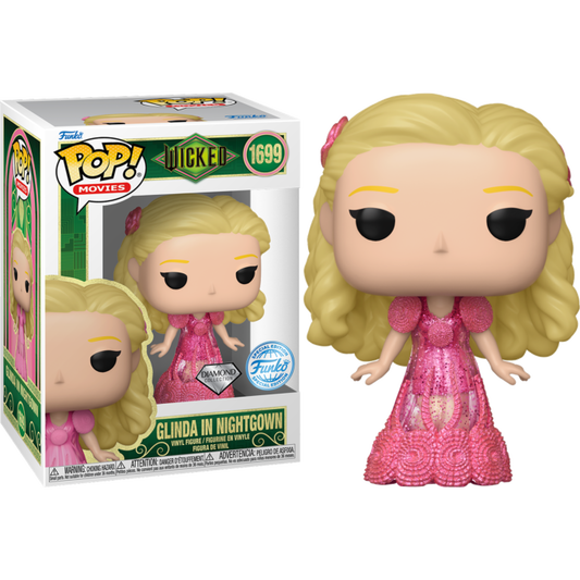 Funko Pop! Movies: Wicked - Glinda in Nightgown  Vestido Brillos - 1699