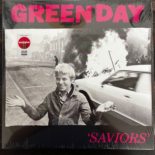 Green Day – Saviors LP Transparente