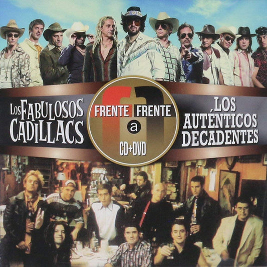 Los Fabulosos Cadilacs/Los Autenticos Decadentes - Frente a Frente - CD+DVD