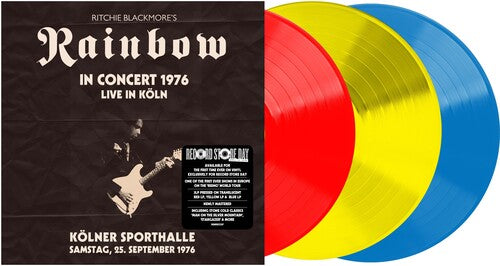 Rainbow - Live From Koln 1976 - Limited RSD 2026 Translucent Red, Yellow & Blue Colored Vinyl [Import]