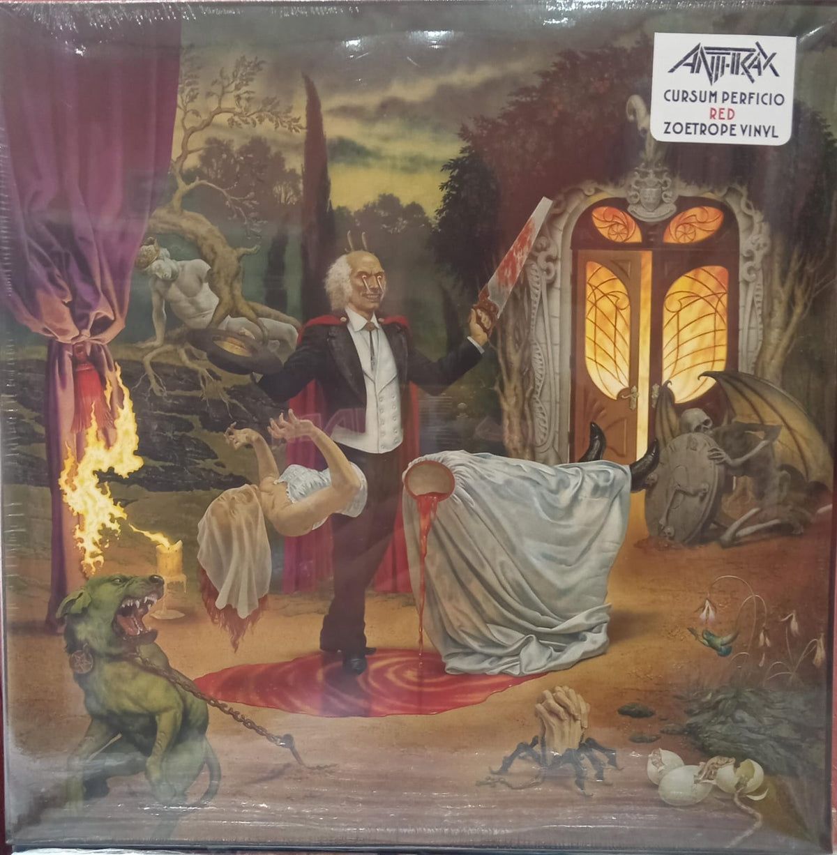 Anthrax - Cursum Perficio - LP Red Zoetrope