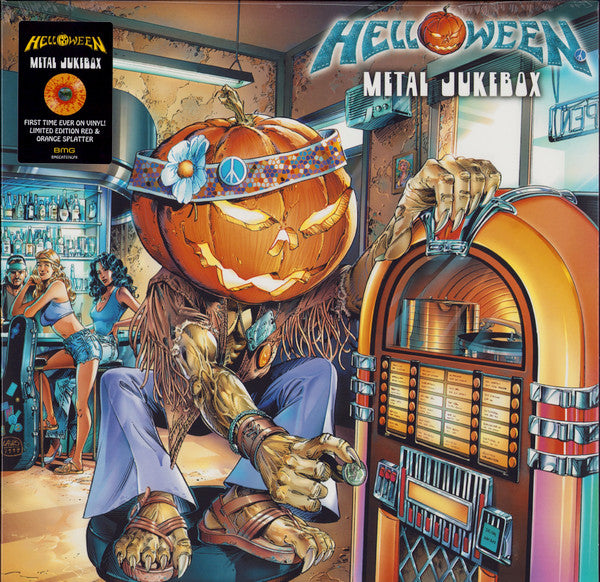 Helloween – Metal Jukebox - LP Anaranjado Splatter