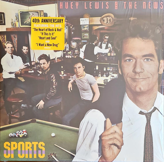 Huey Lewis & The News – Sports 40Th Anniversary  - LP