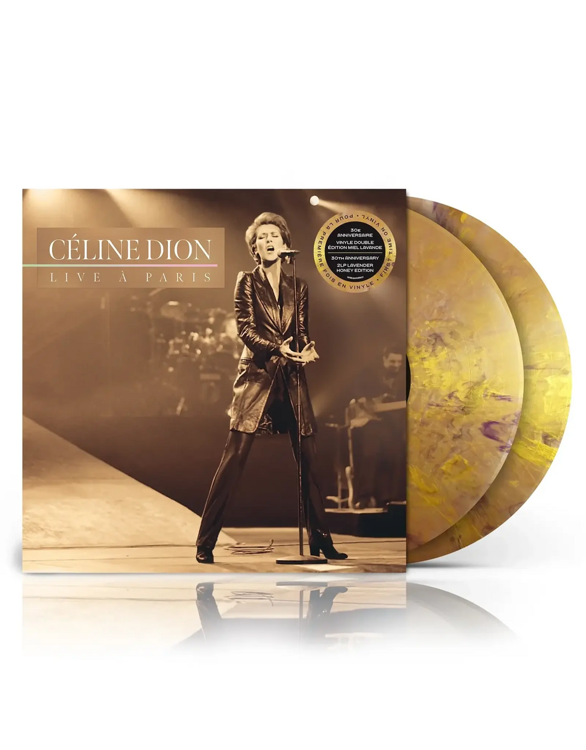 Celine Dion - Live A Paris - LP Miel Lavande