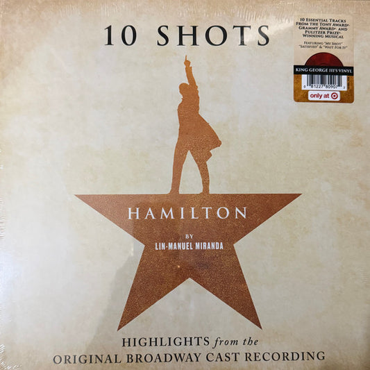 Hamilton: 10 Shots (Highlights From The Original Broadway Cast Recording) - LP Rojo