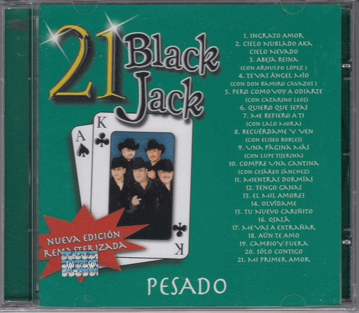 Pesado – 21 Black Jack CD