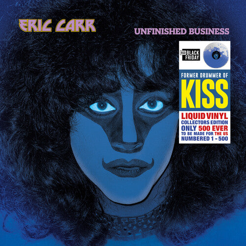 Eric Carr – Unfinished Business Numbered, Reissue, Stereo, Pink Liquid Filled RSD 2025 Black Friday - LP
