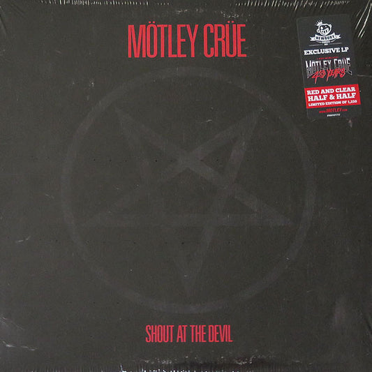 Mötley Crüe – Shout At The Devil - LP Rojo/Transparente