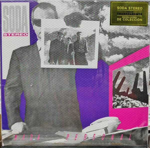 Soda Stereo – Nada Personal - LP Transparente