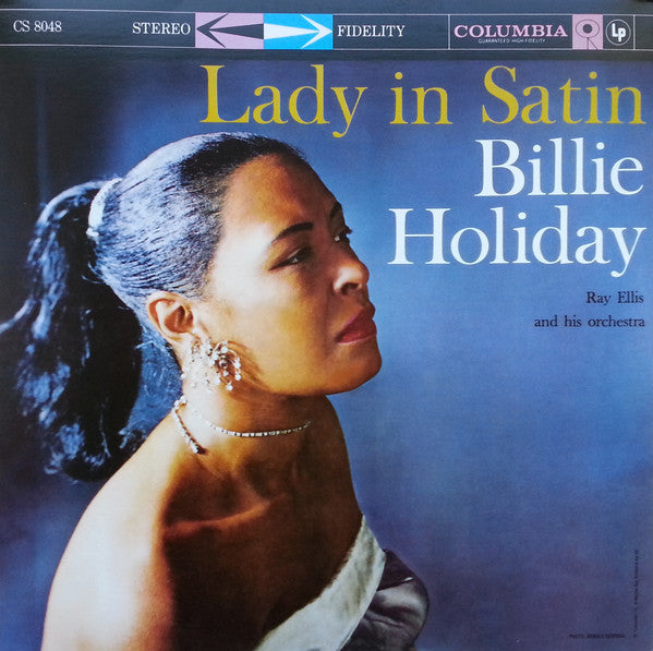 Billie Holiday With Ray Ellis And His Orchestra – Lady In Satin - LP