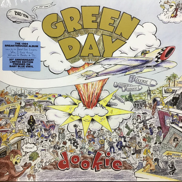 Green Day – Dookie 30Th Anniversary - Lp Azul