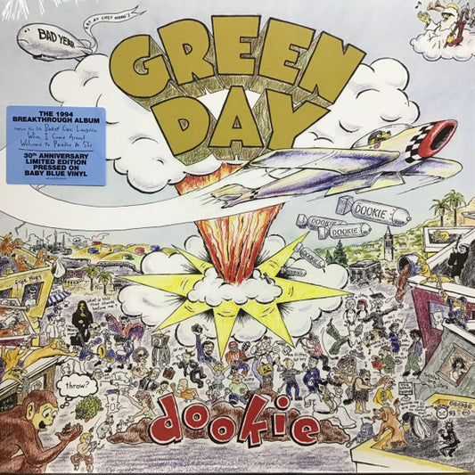 Green Day – Dookie 30Th Anniversary - Lp Azul