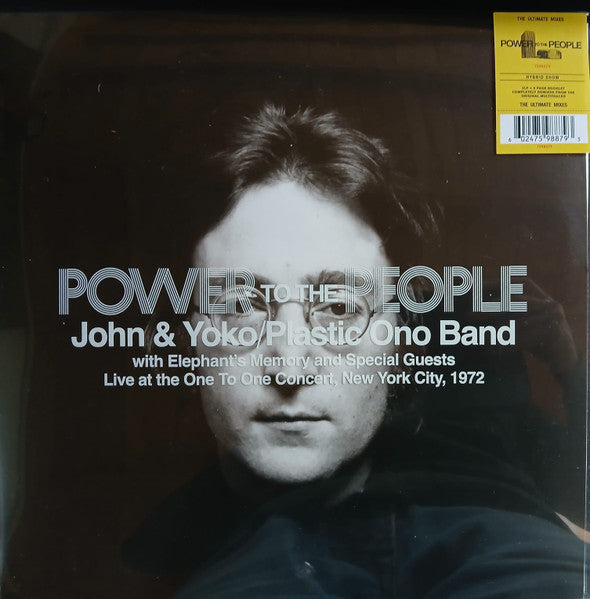 John Lennon & Yoko Ono – Power To The People (Live At The One To One Concert, New York City, 1972)