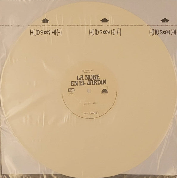 Ed Maverick  – La Nube en el Jardin - LP Blanco y Negro