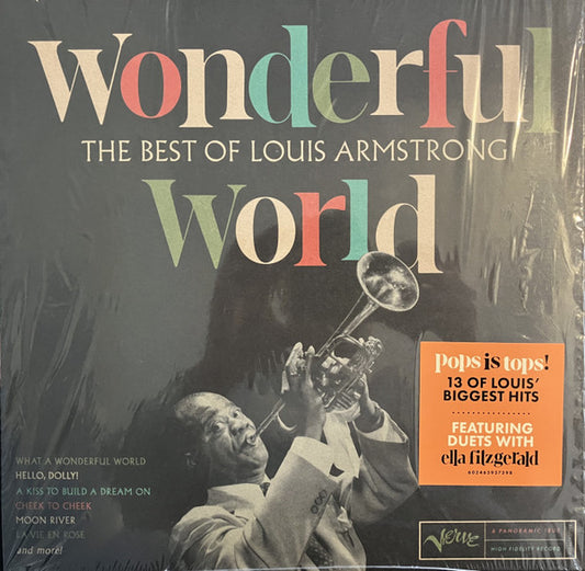 Louis Armstrong – Wonderful World: The Best Of Louis Armstrong - LP